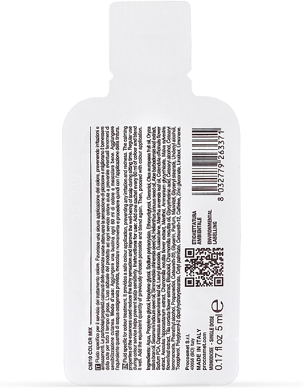 Beruhigendes und schützendes Kopfhautfluid - Napura CM10 Color Mix — Bild N2