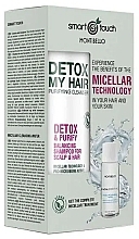 Haarpflegeset - Montibello Smart Touch Detox (Haarshampoo 300ml + Mizellenwasser 30ml) — Bild N1