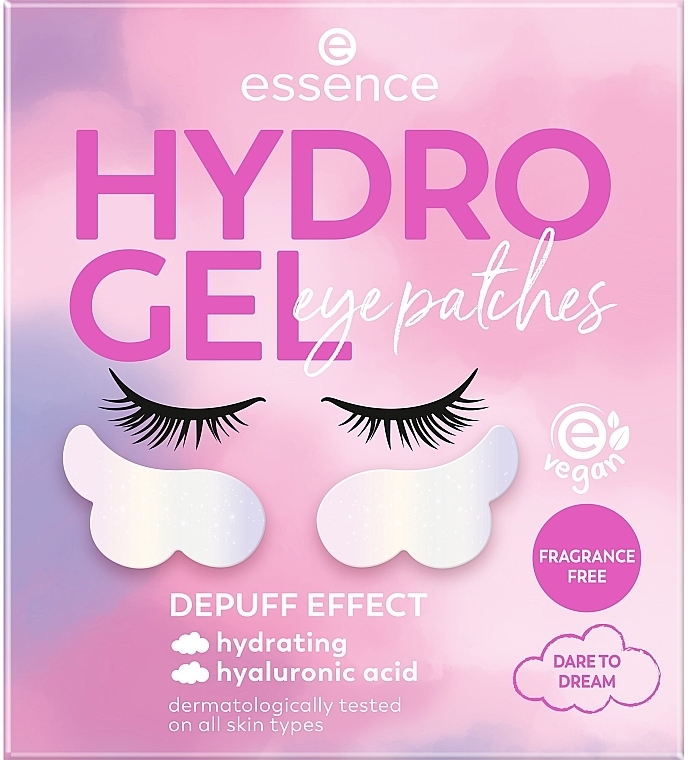 Augenpatches "Hab keine Angst zu träumen" - Essence Hydro Gel Dare To Dream Eye Patches — Bild N1