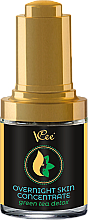 Düfte, Parfümerie und Kosmetik Nachtserum für das Gesicht Grüner Tee - VCee Overnight Skin Concentrate Green Tea Detox