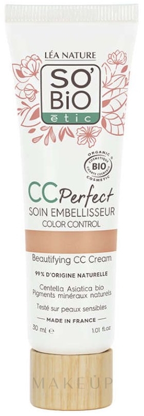 CC-Creme - So'Bio CC Perfect Beautifying Cream — Bild 20 - Clair