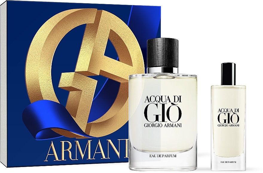 Giorgio Armani Acqua Di Gio Eau De Parfum - Duftset (Eau de Parfum /75 ml + Eau de Parfum /15 ml) — Bild N1