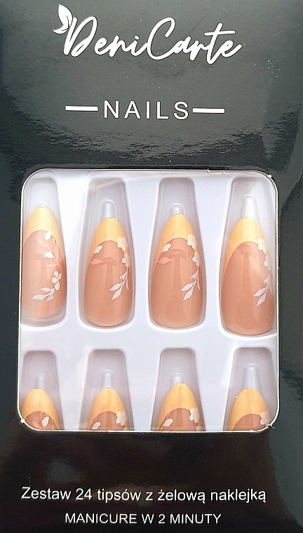 Mandelförmige Nagelspitzen, 24 St. - Deni Carte Nails 0036 — Bild N1