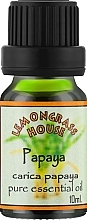Düfte, Parfümerie und Kosmetik Ätherisches Öl Papaya - Lemongrass House Papaya Pure Essential Oil