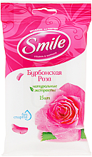Düfte, Parfümerie und Kosmetik Feuchttücher Bourbon-Rose 15 St. - Smile Ukraine