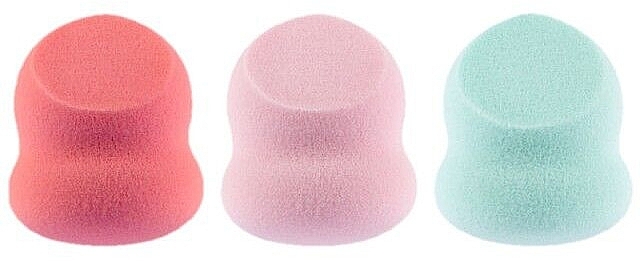 Make-up Schwamm klein 3 St. - QVS French Pastel Baby Blurring Sponges — Bild N2