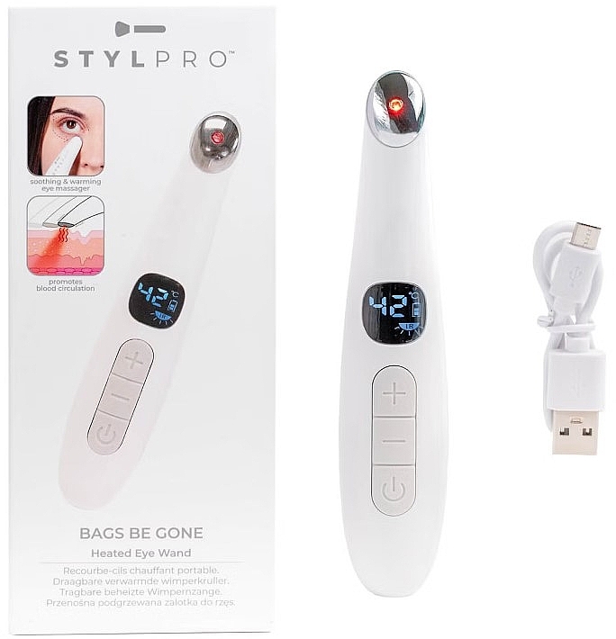 Massagegerät für die Augenpartie - Stylideas Stylpro Bags Be Gone Heated Eye Wand  — Bild N2