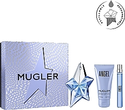 Düfte, Parfümerie und Kosmetik Mugler Angel - Duftset (Eau de Parfum 25ml + Körperlotion 50ml + Eau de Parfum 10ml) 