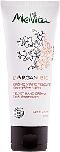 Düfte, Parfümerie und Kosmetik Samtige Handcreme mit Bio-Arganöl - Melvita L'Argan Bio Velvet Hand Cream