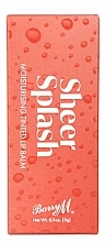 Feuchtigkeitsspendender Lippenbalsam - Barry M Sheer Splash Moisturising Tinted Lip Balm	 — Bild N2