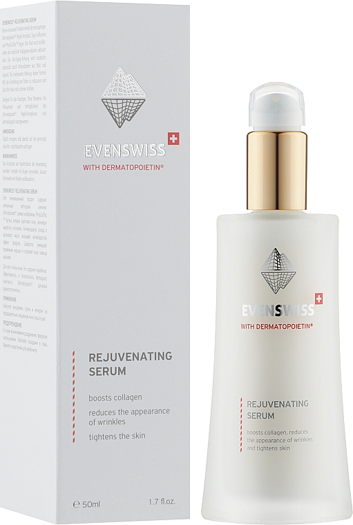 Verjüngendes Gesichtsserum mit Arganöl - Evenswiss Rejuvenating Serum — Bild N2