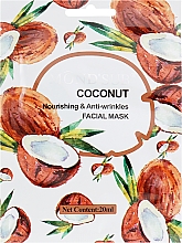 Düfte, Parfümerie und Kosmetik Gesichtsmaske mit Kokosnuss - Mond'Sub Nourishing & Anti-wrinkles Facial Mask Coconut