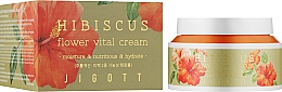 Anti-Aging Gesichtscreme mit Hibiskusextrakt - Jigott Hibiscus Flower Vital Cream — Bild N2