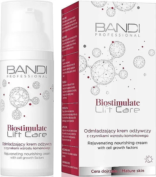 Nährende Gesichtscreme - Bandi Biostimulate Lift Care Rejuvenating Nourishing Cream  — Bild N2