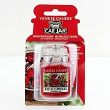 Düfte, Parfümerie und Kosmetik Auto-Lufterfrischer Red Raspberry - Yankee Candle Red Raspberry Car Jar Ultimate