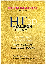 Düfte, Parfümerie und Kosmetik Revitalisierende Peel-Off Gesichtsmaske mit Hyaluronsäure und Arganöl - Dermacol Hyaluron Therapy 3D Revitalising Peel-off Mask
