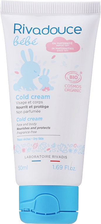 Beruhigende Gesichts- und Körpercreme für trockene Haut - Rivadouce Baby Cold Cream — Bild N1