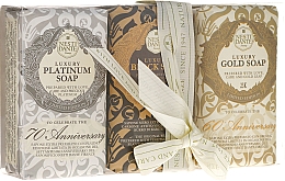 Naturseifen-Geschenkset Luxury - Nesti Dante Gift Set Luxury Vegetable Soaps Limited Edition (3x250g) — Bild N1