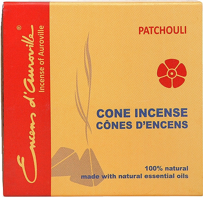 Räucherkegel Patchouli - Maroma Encens d'Auroville Cone Incense Patchouli — Bild N1