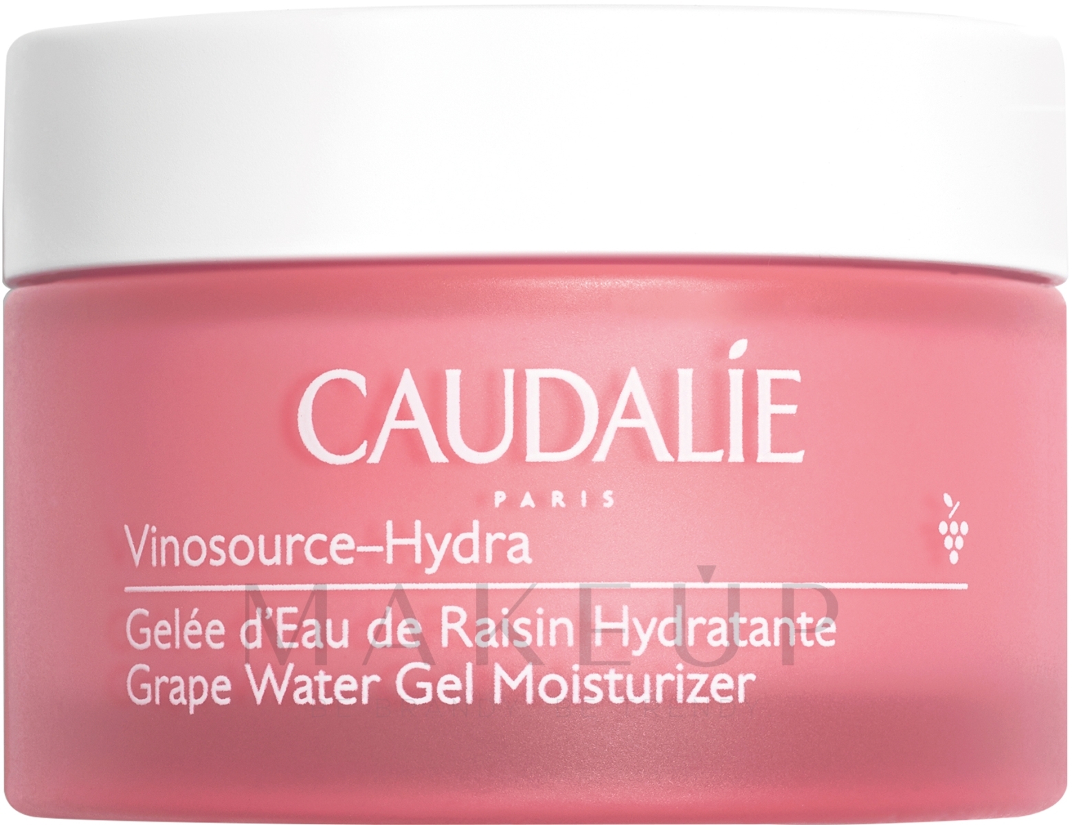 Feuchtigkeitsspendendes Gesichtsgel mit Traubenwasser - Caudalie Vinosource-Hydra Grape Water Gel Moisturizer — Bild 50 ml