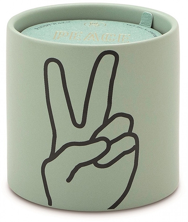 Duftkerze - Paddywax Impressions Ceramic Candle Peace Mint Lavender & Thyme — Bild N1