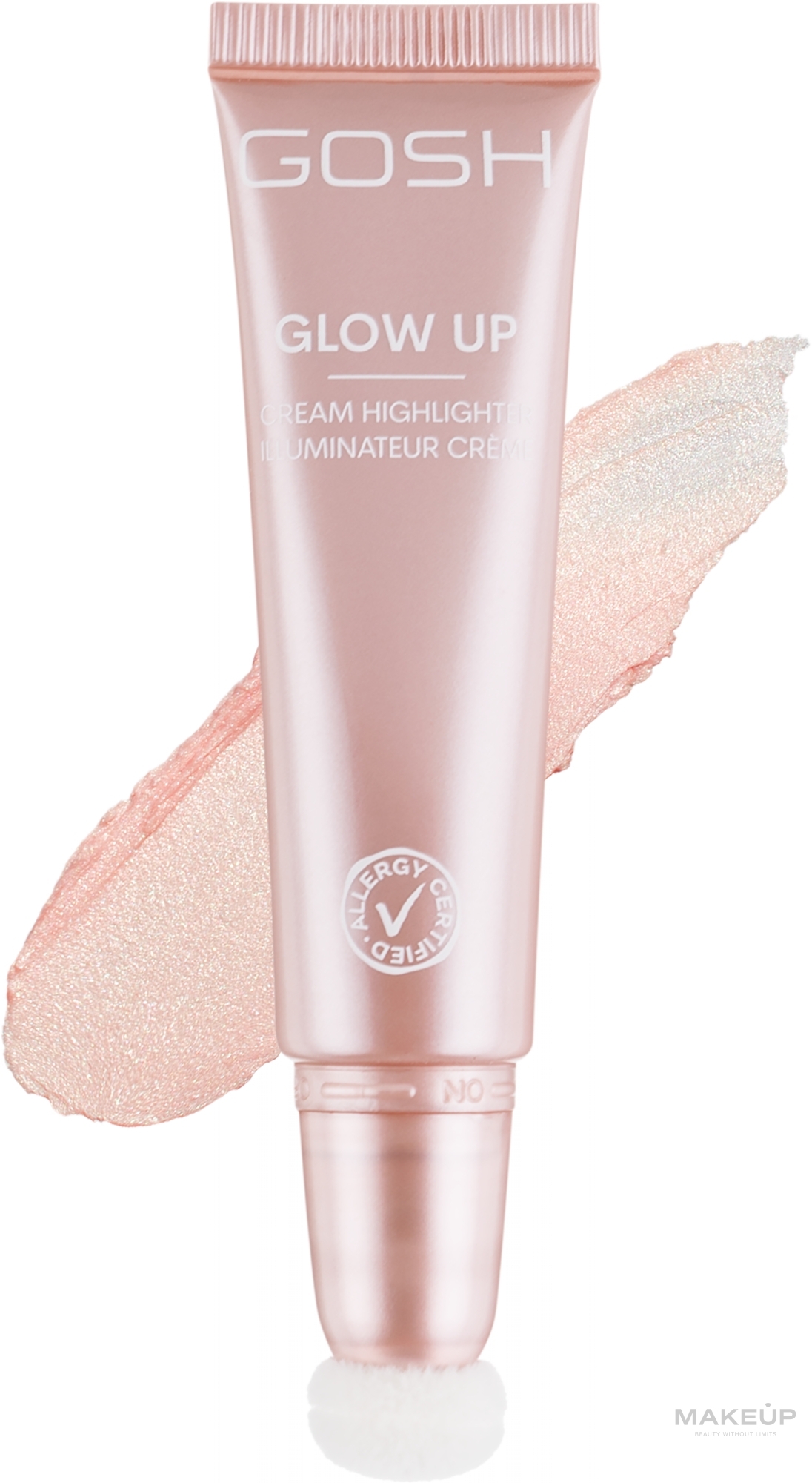 Highlighter-Creme - Gosh Glow Up Cream Highlighter — Bild 001- Pearl