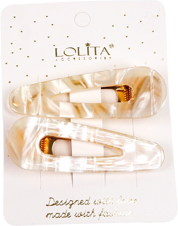 Glänzende Haarspangen - Lolita Accessories  — Bild N1