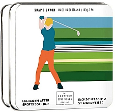 Energetisierende Seife nach dem Sport im Metallbox Golf - Scottish Fine Soap In A Tin Golf — Bild N1