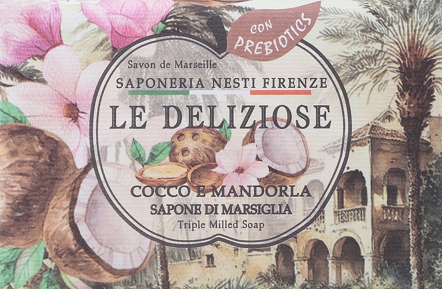 Kokos- und Mandelseife - Nesti Dante Le Deliziose  — Bild N1