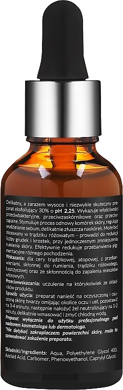 Azelainsäure 30% - APIS Professional Glyco TerApis Azelaic Acid 30% — Bild N2