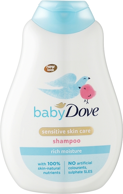 Intensiv feuchtigkeitsspendendes Babyshampoo - Dove Baby Rich Moisture Shampoo — Bild N1