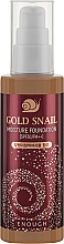 Düfte, Parfümerie und Kosmetik Anti-Aging-Foundation mit Schneckenschleim - Enough Gold Snail Moisture Foundation SPF30