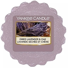 Düfte, Parfümerie und Kosmetik Tart-Duftwachs Dried Lavender & Oak - Yankee Candle Dried Lavender & Oak Tarts Wax Melt