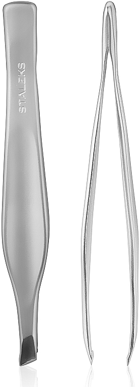 Pinzette TBC-30/3 schräg - Staleks Tweezers Beauty & Care 30 Type 3  — Bild N1