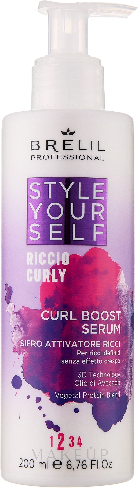 Serum für lockiges Haar - Brelil Style Yourself Curl Boost Serum  — Bild 200 ml