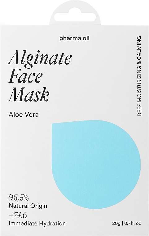 Straffende Alginatmaske für empfindliche und irritierende Haut - Pharma Oil Hydra Alginate Mask — Bild N1