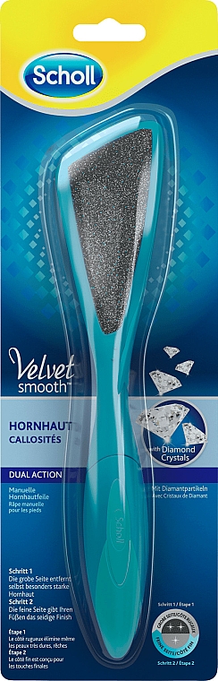 Hornhautfeile mit Diamantpartikeln - Scholl Velvet Smooth Dual Action — Bild N1