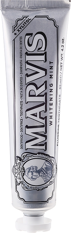 Aufhellende Zahnpasta mit Minze und Xylitol - Marvis Whitening Mint + Xylitol — Bild N2