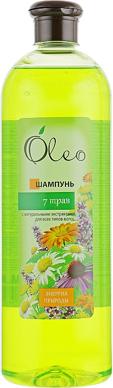 Haarshampoo mit 7 Kräutern - Oleo — Bild N3