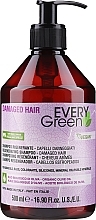 Regenerierendes Shampoo - EveryGreen Damaged Hair Shampoo — Bild N3