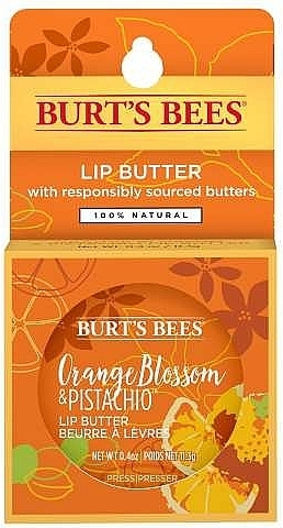 Lippenbutter Orangenblüte und Pistazien - Burt's Bees Orange Blossom & Pistachio Lip Butter — Bild N2