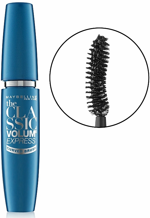 Mascara für voluminöse und geschwungene Wimpern - Maybelline Volume Express Curved Brush — Bild N2