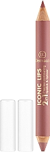 2in1 Lippenstift und Lippenkonturenstift - Dermacol Iconic Lips — Bild N1
