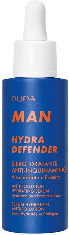 Gesichtsserum - Pupa Man Hydra Defender Anti-Pollution Moisturizing Serum — Bild N1