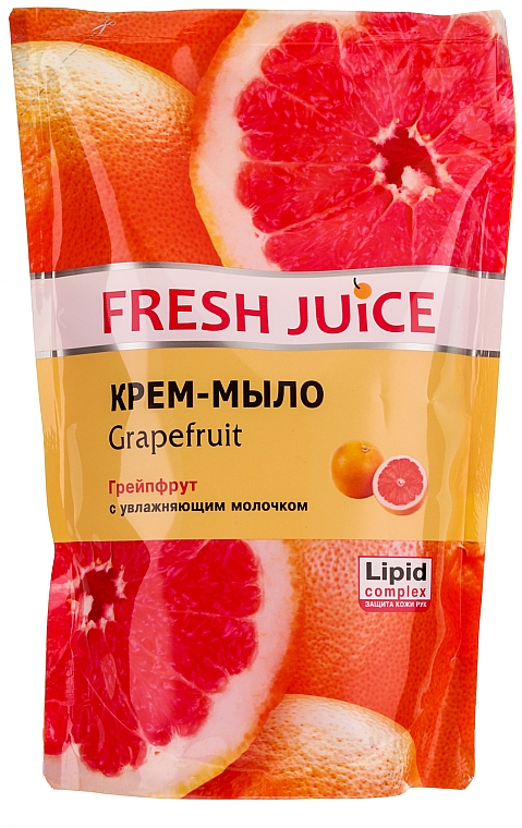 Creme-Seife Grapefruit (Doypack) - Fresh Juice Grapefruit — Bild N1
