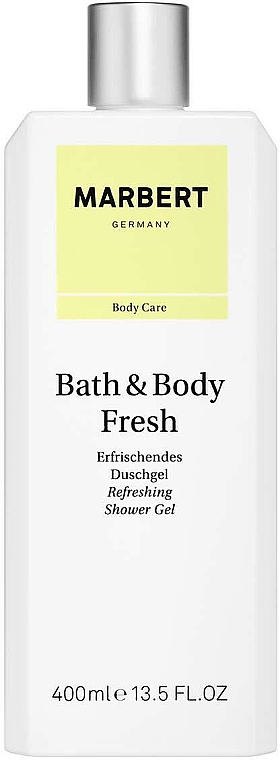 Erfrischendes Bade- und Duschgel - Marbert Bath & Body Fresh Refreshing Shower Gel — Bild N1