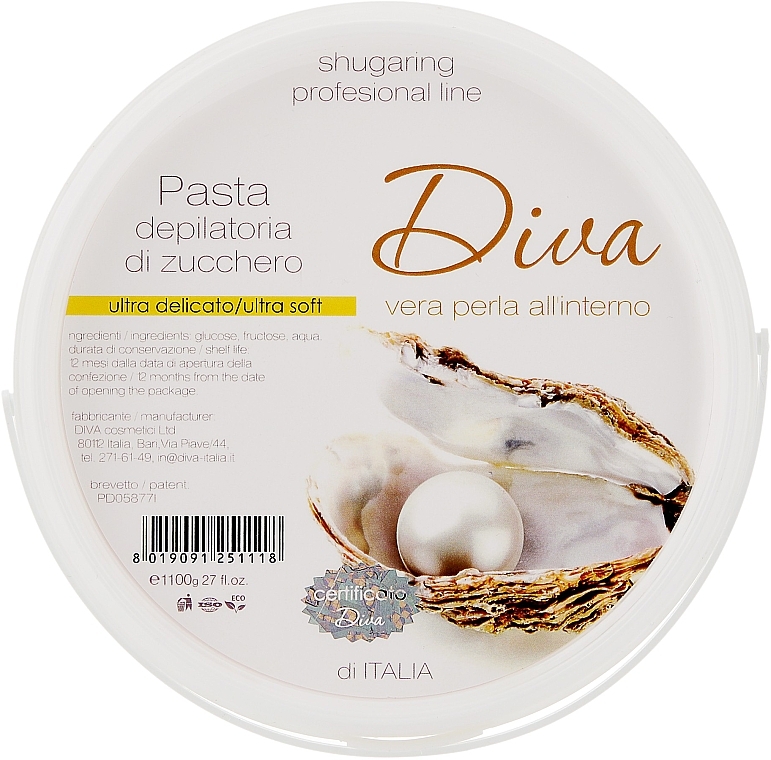 Ultraweiche Zuckerpaste - Diva Cosmetici Sugaring Professional Line Ultra Soft — Bild N1