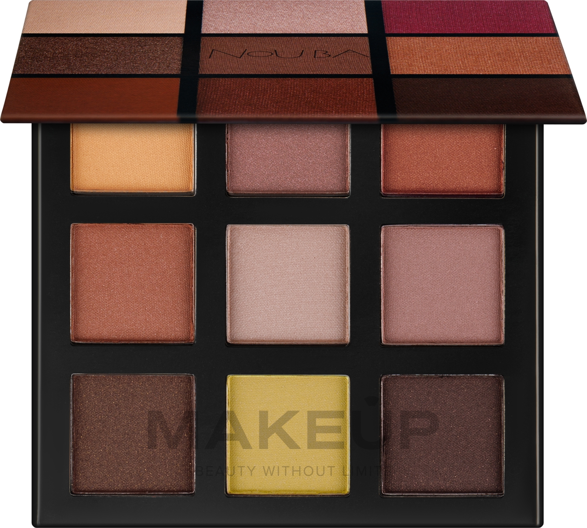 Lidschattenpalette - NoUBA Eyeshadow Palette — Bild Camel Desert N2