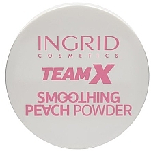 Gesichtspuder - Ingrid Cosmetics Team X Transparent Smoothing Peach Powder — Bild N1