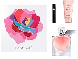 Düfte, Parfümerie und Kosmetik Lancome La Vie Est Belle - Duftset (Eau de Parfum 50ml + Körperlotion 50ml + Mascara 2ml) 